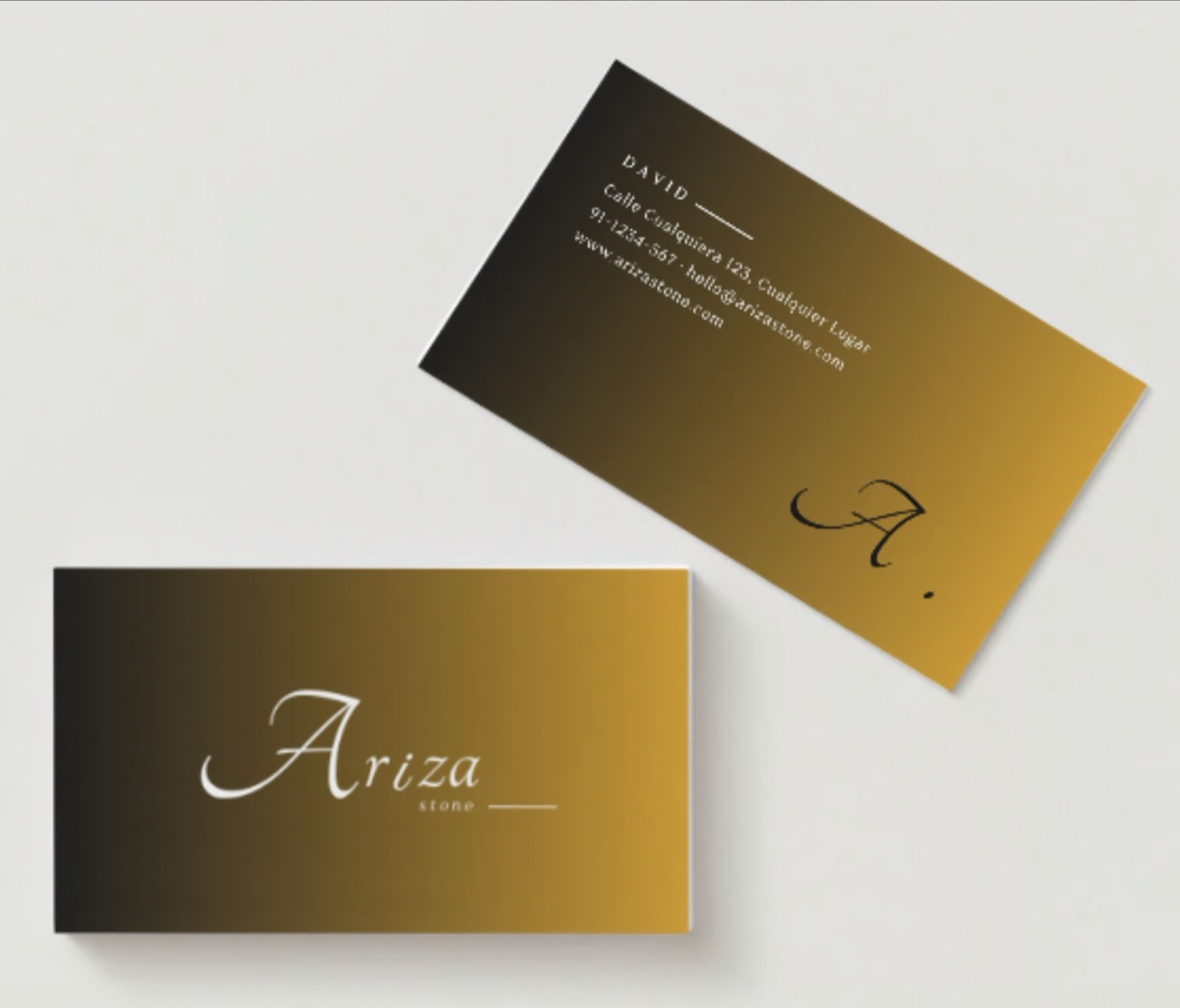 Diseño de tarjeta de visita